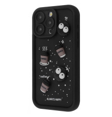 Чохол Pretty Things Case iPhone 13 Pro black/coffee