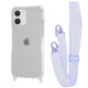 Чохол WAVE Clear Case with Strap iPhone 11 light purple 2001001941635