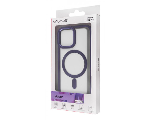 Чохол WAVE Ardor Case with Magnetic Ring iPhone 12/12 Pro bordo 2001000980604