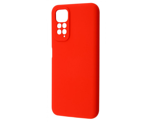 Чохол WAVE Full Silicone Cover Xiaomi Redmi Note 11 4G/Redmi Note 11S red