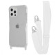 Чохол WAVE Clear Case with Strap iPhone 12 Pro Max white