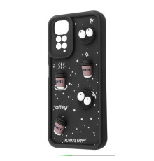 Чохол Pretty Things Case Xiaomi Redmi Note 11 4G/Redmi Note 11S black/coffee