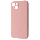 Чохол WAVE Colorful Case with Magnetic Ring (TPU) iPhone 14 pink sand