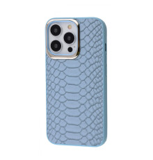 Чохол Kajsa Snake Pattern iPhone 13 Pro sierra blue 2001000607228