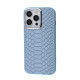 Чохол Kajsa Snake Pattern iPhone 13 Pro sierra blue 2001000607228