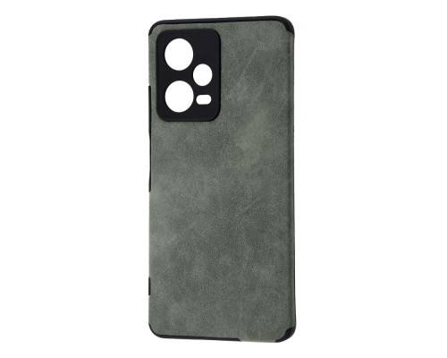 Чохол Suede Case Xiaomi Redmi Note 12 Pro 5G green