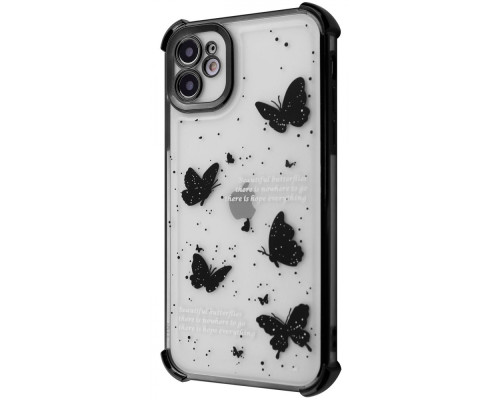 Чохол WAVE Winkie iPhone 12 black/butterfly 2003000251883