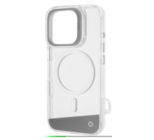 Чохол Kajsa Aluminium Shield with Magnetic Ring iPhone 16 Pro Max silver 2003000170788