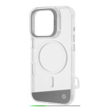 Чохол Kajsa Aluminium Shield with Magnetic Ring iPhone 16 Pro Max silver 2003000170788