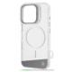 Чохол Kajsa Aluminium Shield with Magnetic Ring iPhone 16 Pro Max silver 2003000170788