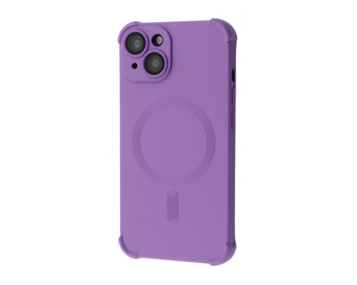 Чохол Silk Touch Case with Magnetic Ring iPhone 15 purple