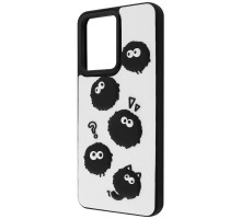 Чохол WAVE Doodle Case Xiaomi Redmi Note 12 4G black fluffy 2003000242416