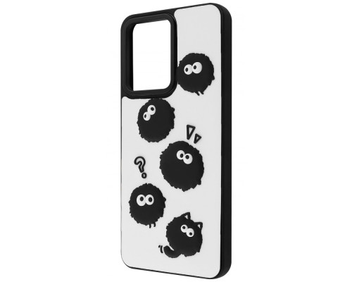Чохол WAVE Doodle Case Xiaomi Redmi Note 12 4G black fluffy 2003000242416