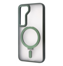 Чохол WAVE Attraction Case with Magnetic Ring Samsung Galaxy S23 Plus green