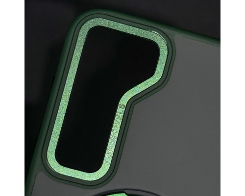 Чохол WAVE Attraction Case with Magnetic Ring Samsung Galaxy S23 Plus green