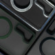 Чохол WAVE Attraction Case with Magnetic Ring Samsung Galaxy S23 Plus green