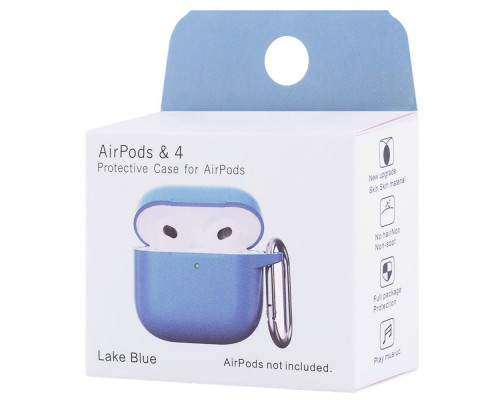 Чохол Silicone Case New for AirPods 4 gray 2003000181661