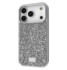 Чохол Bling World Rock Diamond (TPU) iPhone 17 Pro Max silver 2003000275858