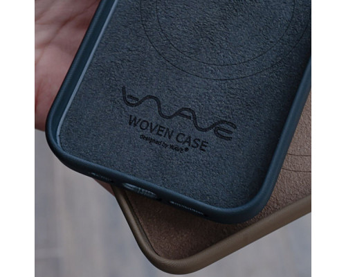 Чохол WAVE Premium Woven Case with Magnetic Ring iPhone 15 Pro Max pacific blue 2001001749163