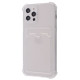 Чохол WAVE Pocket Case iPhone 12 Pro clear