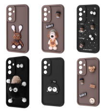 Чохол Pretty Things Case Samsung Galaxy A15 4G/5G brown/fluffy white