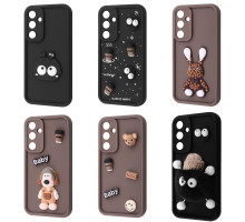 Чохол Pretty Things Case Samsung Galaxy A25 brown/fluffy white 2003000225310