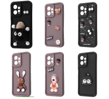 Чохол Pretty Things Case Xiaomi Redmi Note 12 4G brown/fluffy white 2003000225426