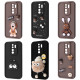 Чохол Pretty Things Case Xiaomi Redmi Note 8 Pro brown/fluffy white