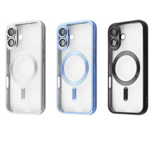 Чохол Metal Matte Case with Magnetic Ring iPhone 16 Plus midnight blue 2003000271133