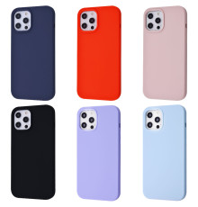 Чохол WAVE Full Silicone Cover iPhone 12 Pro Max dark bue