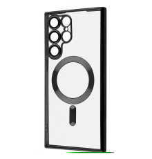 Чохол WAVE Metal Color Case with Magnetic Ring Samsung Galaxy S22 Ultra black 2001001822811