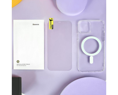 Чохол Baseus Crystal Magnetic iPhone 14 Pro transparent