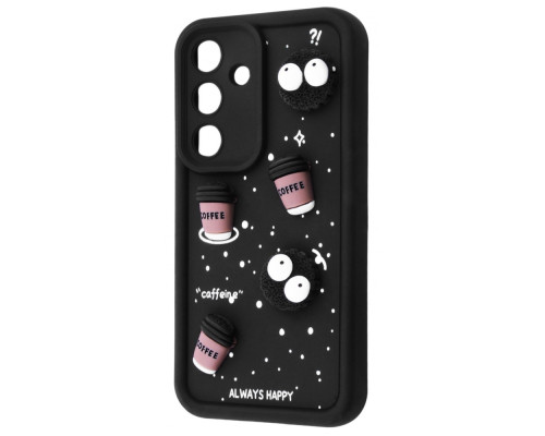 Чохол Pretty Things Case Samsung Galaxy S25 black/coffee 2003000205220