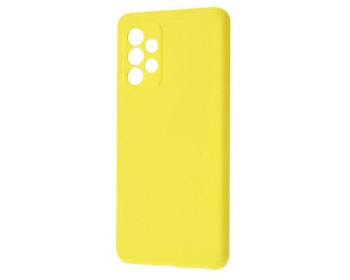 Чохол WAVE Full Silicone Cover Samsung Galaxy A52 (A525F) yellow