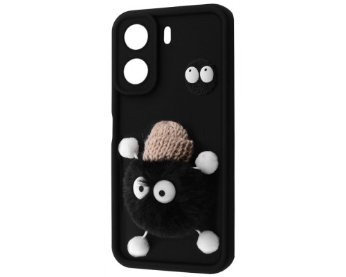 Чохол Pretty Things Case Xiaomi Redmi 13C 4G/Poco C65 black/fluffy black 2003000178777