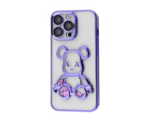 Чохол Shining Bear Case iPhone 12 Pro Max purple