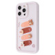 Чохол Pretty Things Case iPhone 13 Pro Max white/bear