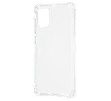 Чохол WXD Силікон 0.8 mm HQ Samsung Galaxy A71 (A715F) clear