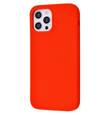 Чохол WAVE Full Silicone Cover iPhone 12/12 Pro red