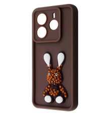 Чохол Pretty Things Case Xiaomi Redmi Note 14 Pro 4G brown/rabbit 2003000227338
