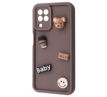 Чохол Pretty Things Case Samsung Galaxy A22/M22/M32 (A225F/M225F/M325F) brown/bear