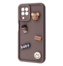 Чохол Pretty Things Case Samsung Galaxy A22/M22/M32 (A225F/M225F/M325F) brown/bear