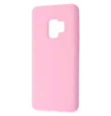 Чохол WAVE Full Silicone Cover Samsung Galaxy S9 (G960F) light pink