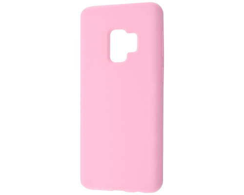 Чохол WAVE Full Silicone Cover Samsung Galaxy S9 (G960F) light pink