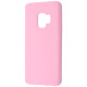 Чохол WAVE Full Silicone Cover Samsung Galaxy S9 (G960F) light pink