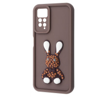 Чохол Pretty Things Case Xiaomi Redmi Note 11 Pro/Redmi Note 12 Pro 4G brown/rabbit 2001001904913
