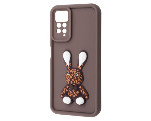 Чохол Pretty Things Case Xiaomi Redmi Note 11 Pro/Redmi Note 12 Pro 4G brown/rabbit 2001001904913