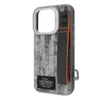 Чохол Kajsa Outdoor Collection Tie Dye with Magnetic Ring iPhone 16 Pro gray 2003000171068