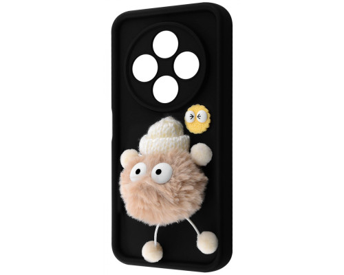 Чохол Pretty Things Case Xiaomi Redmi 14C 4G/Poco C75 4G/Redmi A4 black/fluffy white 2003000178807