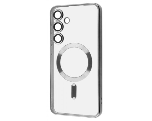 Чохол WAVE Metal Color Case with Magnetic Ring Samsung Galaxy S24 Plus silver 2001001822910